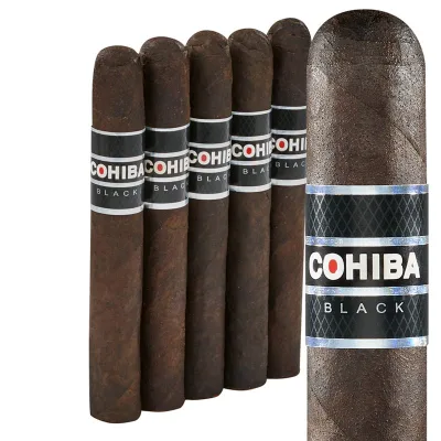 Cohiba Black Robusto (5.5"x50) Pack of 5