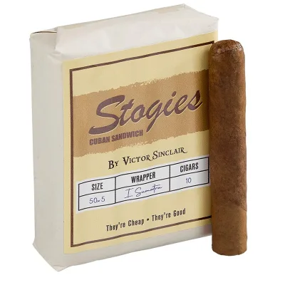 Stogies Cuban Sandwich Sumatra Toro Gordo (6.0"x56) Pack of 10