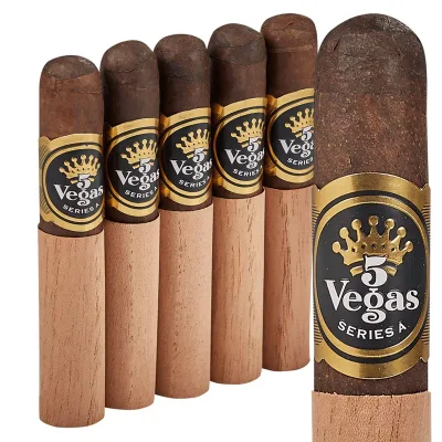 5 Vegas Series 'A' Artisan (Robusto) (5.0"x52) Pack of 5