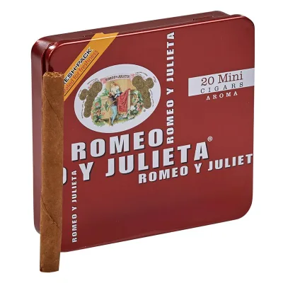 Romeo y Julieta Minis Red Aromatic Cigars (Cigarillos) (3.0"x20) Pack of 20