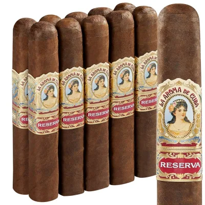 La Aroma de Cuba Reserva Maximo (Robusto) (5.5"x54) Pack of 10