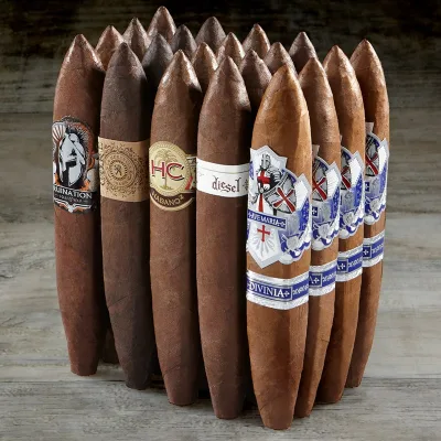 AJ Fernandez's Box-Pressed Perfecto Mega-Sampler 20 Cigars