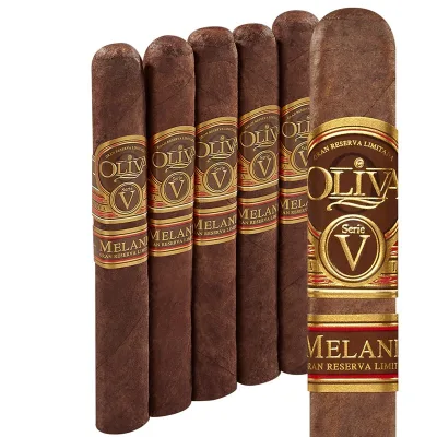 Oliva Serie 'V' Melanio Petit Corona (Petite Corona) (4.5"x46) Pack of 5