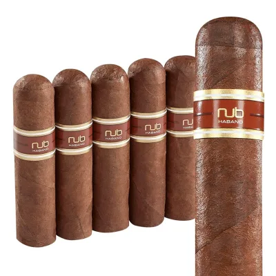 Nub 358 Habano (Gordo) (3.7"x58) Pack of 5