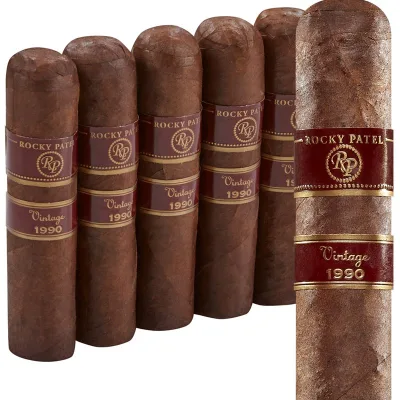 Rocky Patel Vintage 1990 Gordito (Gordo) (4.0"x60) Pack of 5