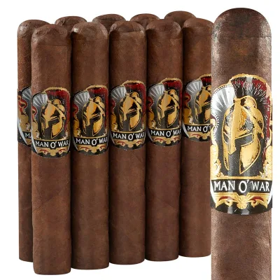 Man O' War Robusto (5.5"x50) Pack of 10