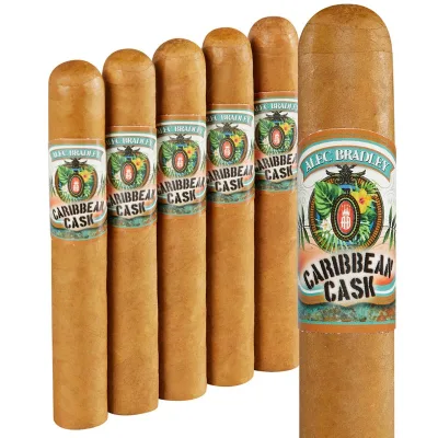 Alec Bradley Caribbean Cask Toro (6.0"x54) Pack of 5