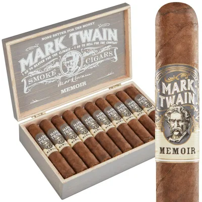 Mark Twain Memoir No. 3 (Robusto) (5.0"x54) Box of 20