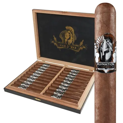 Man O' War Ruination Robusto #1 (5.5"x54) Box of 20
