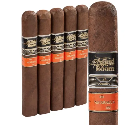 Aging Room Quattro Nicaragua Vibrato (Toro) (6.0"x54) Pack of 5