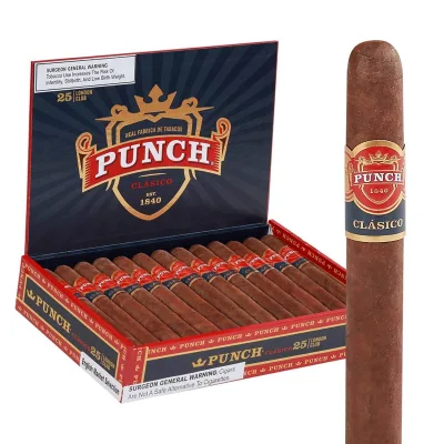Punch London Club (Corona) (5.0"x40) Box of 25
