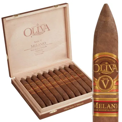 Oliva Serie 'V' Melanio Figurado (6.5"x54) Box of 10