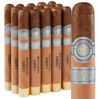 Montecristo Platinum Casino I (Churchill) (7.0"x50) Pack of 15
