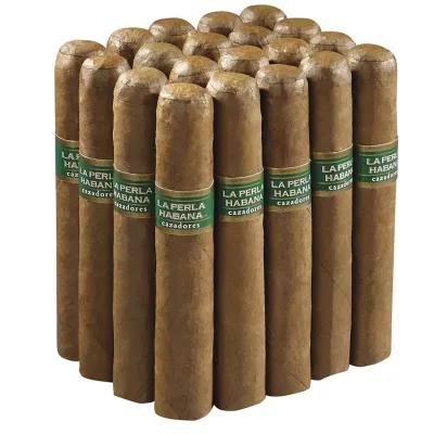 La Perla Habana Cazadores Connecticut (Robusto) (5.0"x50) Pack of 20