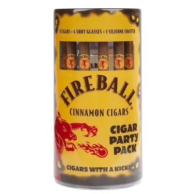 Fireball Party Pack Tube Sampler Cigar Accessory Sampler