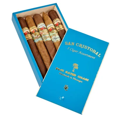 San Cristobal 91-95 Rated Sampler Box 5 Cigars