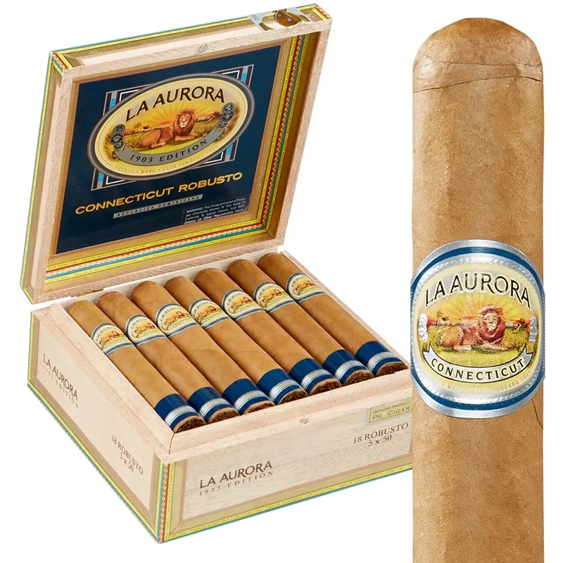 La Aurora Preferidos Sapphire Connecticut Toro (5.5"x54) Single