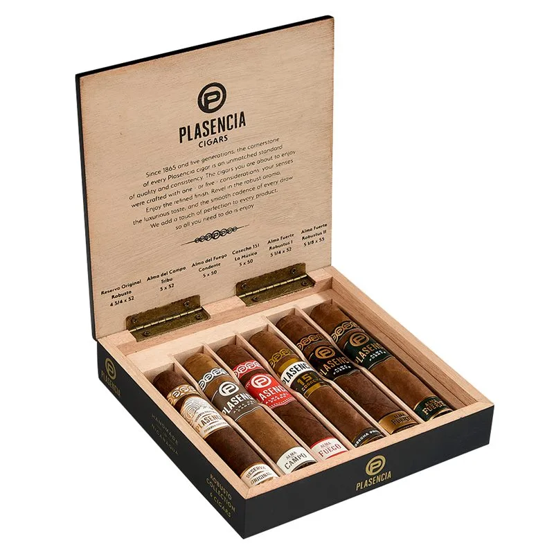 Plasencia 6-Cigar Robusto Collection 6 Cigars