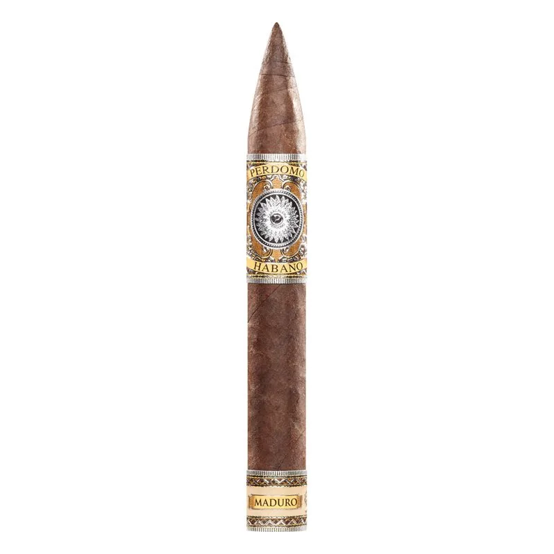 Perdomo Habano Bourbon Barrel-Aged Maduro Torpedo (6.5"x54) Single
