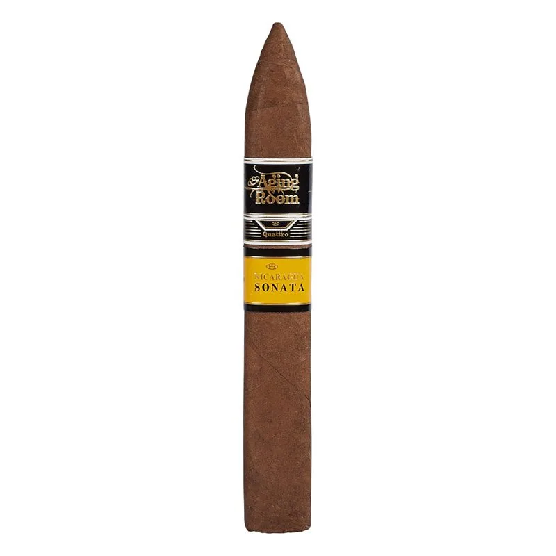 Aging Room Quattro Nicaragua Sonata Maestro (Torpedo) (6.0"x52) Single