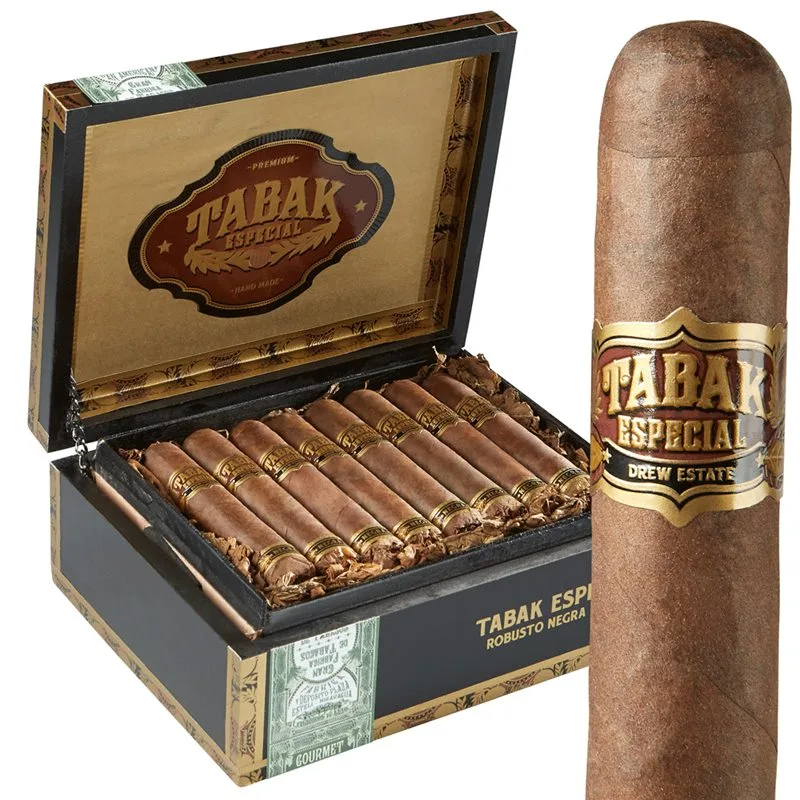 Tabak Especial by Drew Estate Robusto Negra (5.0"x54) Box of 24