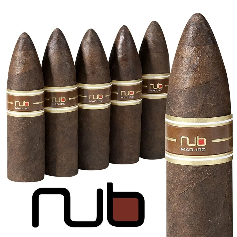 Nub 464 Torpedo Maduro (4.0"x64) Pack of 5
