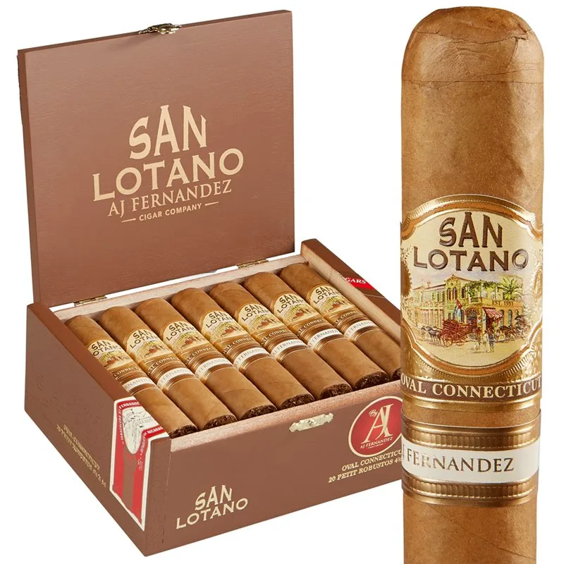 San Lotano Oval Connecticut (Toro) (6.5"x54) Box of 20