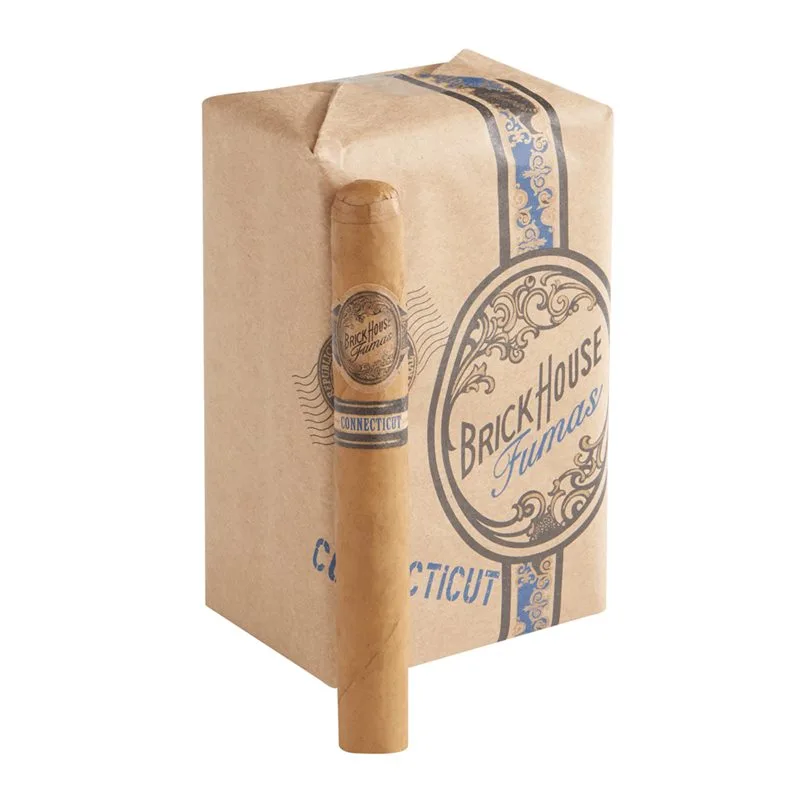 Brick House Fumas Connecticut Corona (5.5"x43) Pack of 20