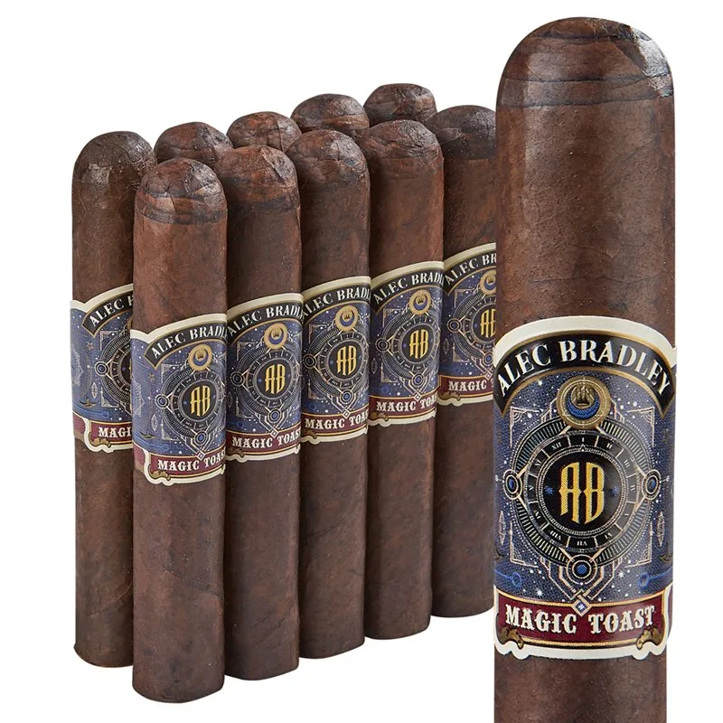 Alec Bradley Magic Toast Robusto (5.0"x52) Pack of 10