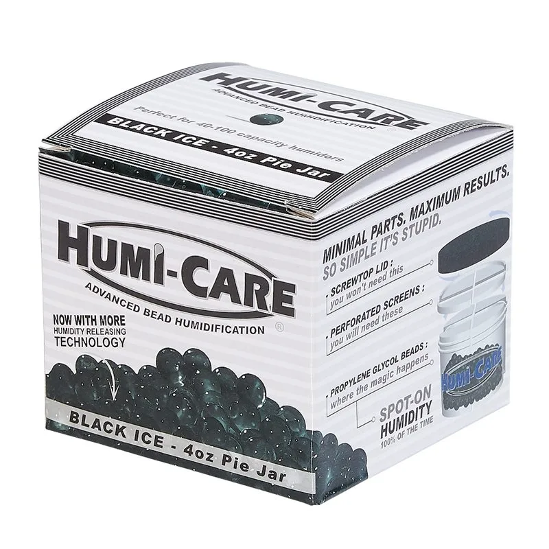 Humi-Care Black Ice Pie Jar - 4oz 4 oz Jar
