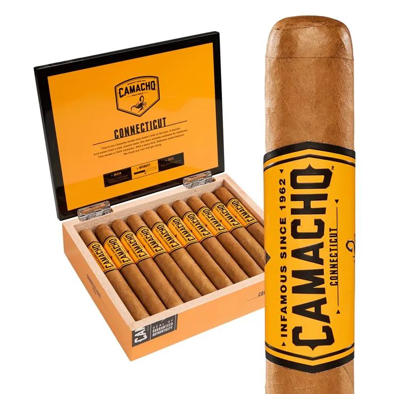 Camacho Connecticut Toro (6.0"x50) Box of 20