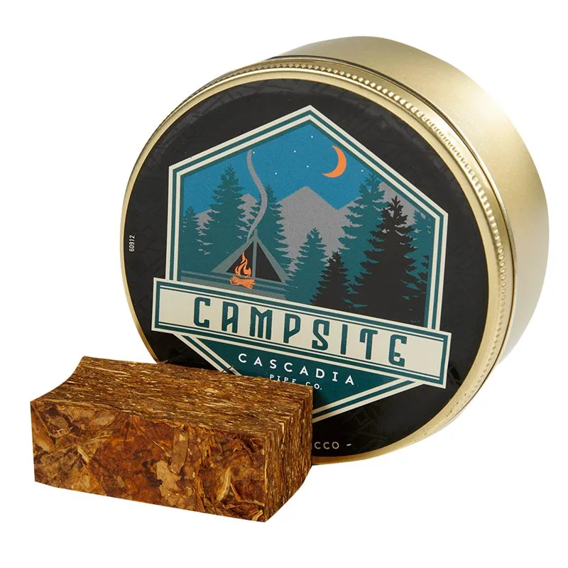 Cascadia Campsite Pipe Tobacco 1.76 Ounce Tin