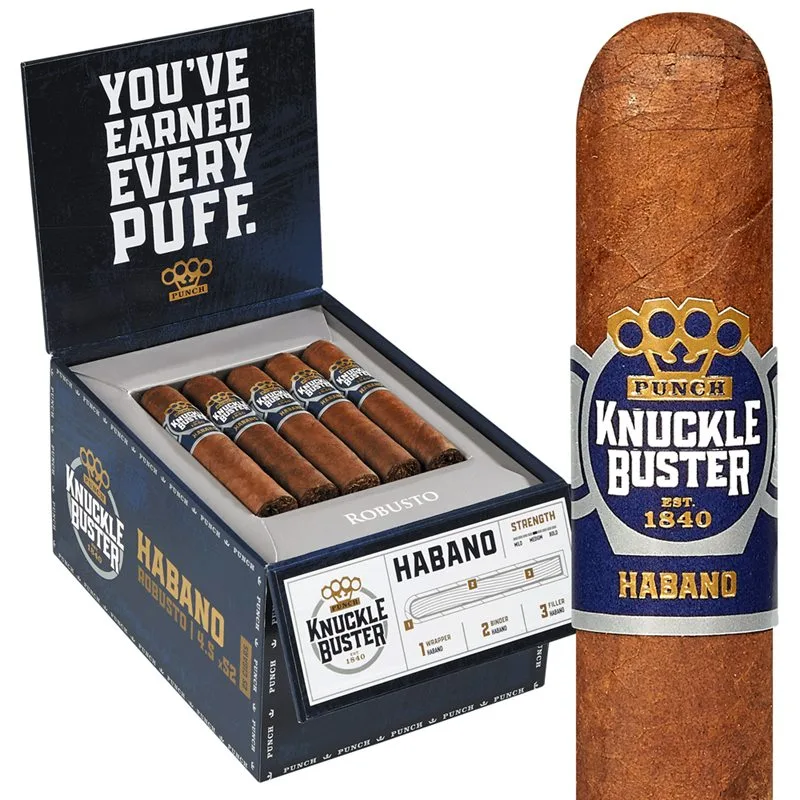 Punch Knuckle Buster Robusto (4.5"x52) Box of 25