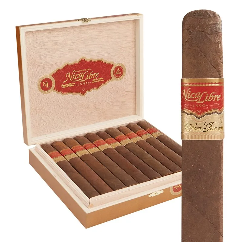Nica Libre Sun Grown Gordo (Box-Pressed) (6.0"x60) Box of 20