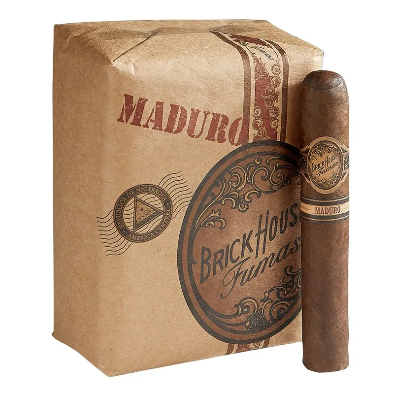 Brick House Fumas Maduro (Robusto) (5.0"x54) Pack of 20