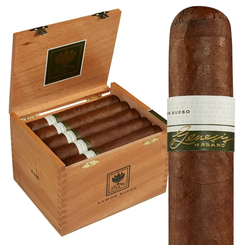 Ramon Bueso Genesis Habano Muy Bueso (Gordo) (6.0"x60) Box of 20