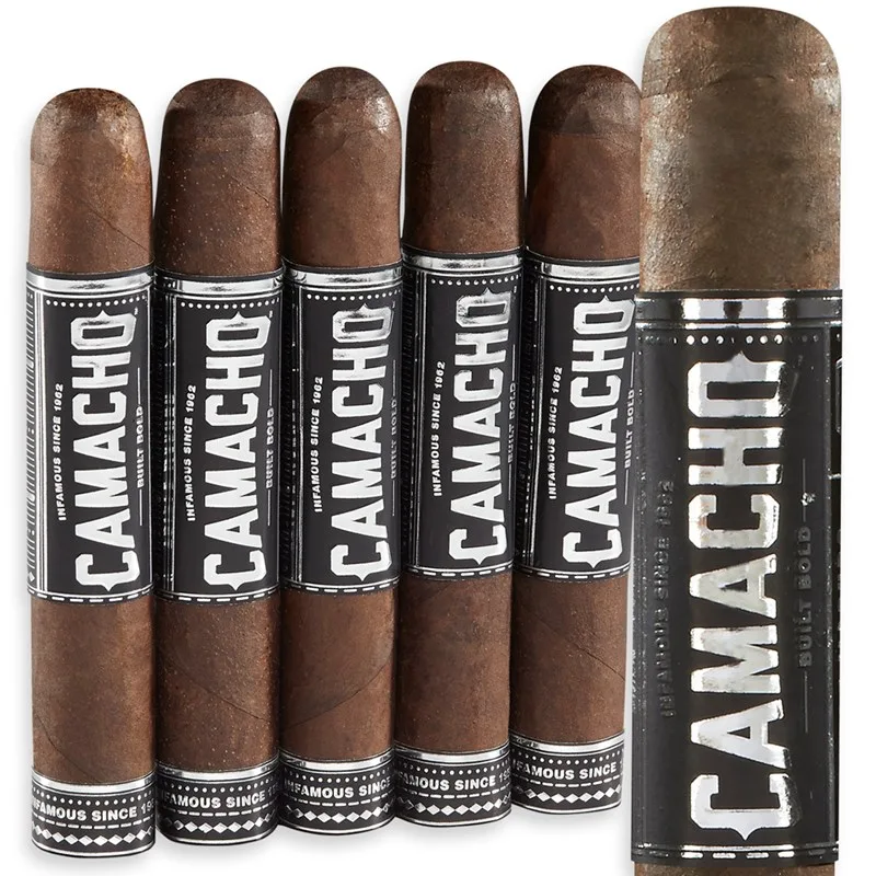 Camacho Triple Maduro Robusto (5.0"x50) Pack of 5