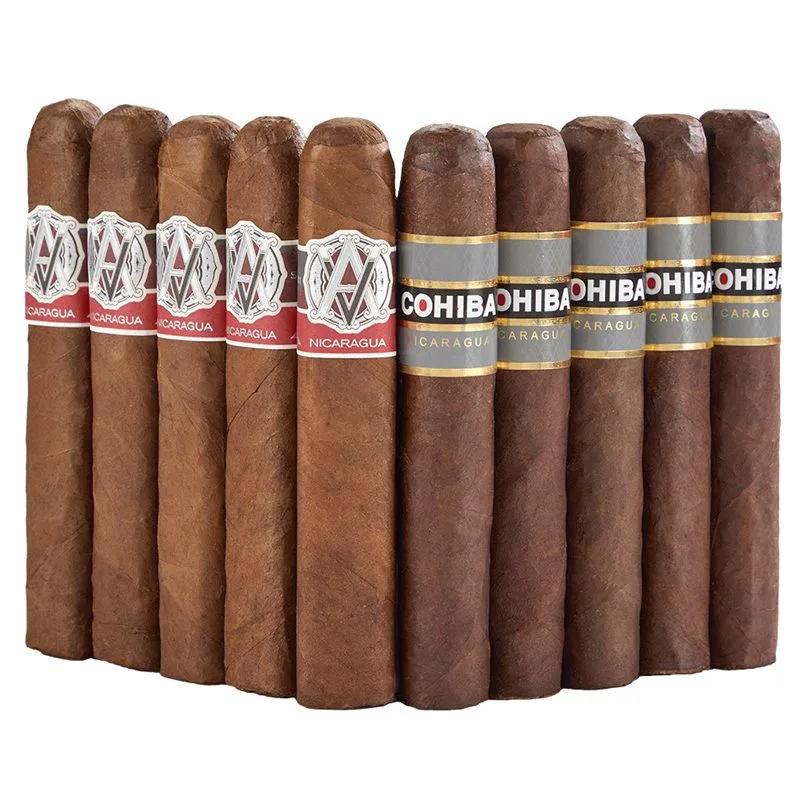 Cohiba Nicaragua and AVO Syncro Nicaragua 10 Cigars