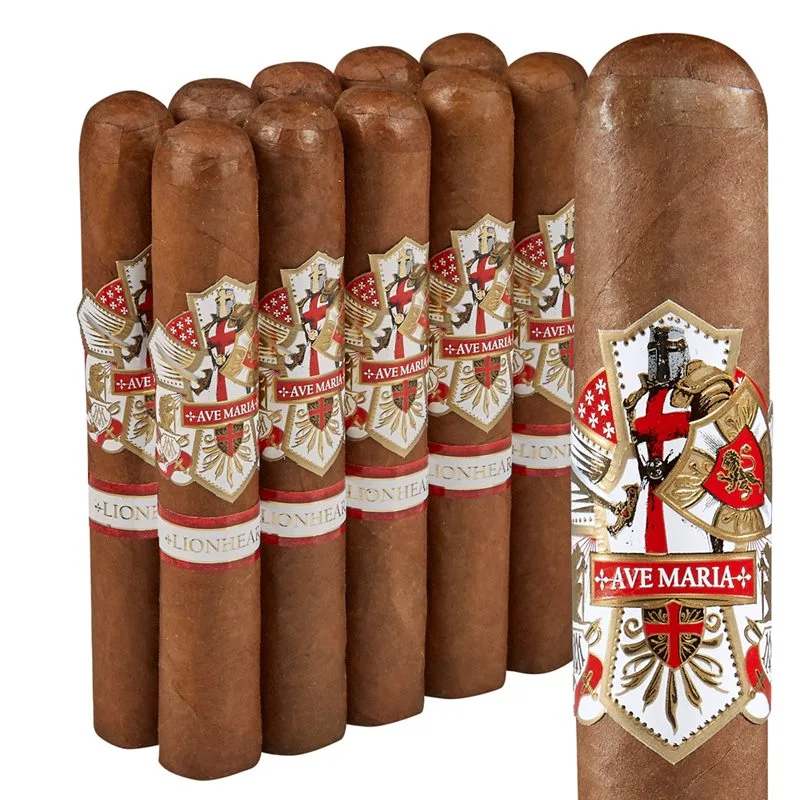 Ave Maria Lionheart Earl (Robusto) (5.5"x54) Pack of 10