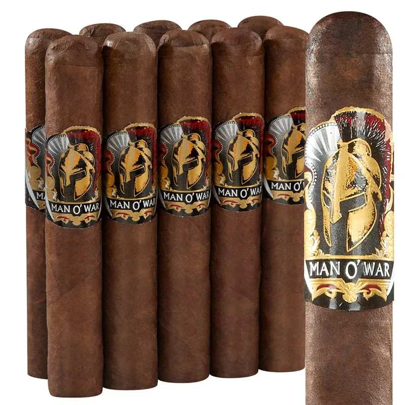 Man O' War Robusto (5.5"x50) Pack of 10
