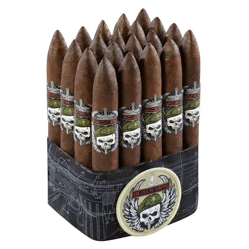 Black Ops Maduro Torpedo (6.2"x52) Pack of 20