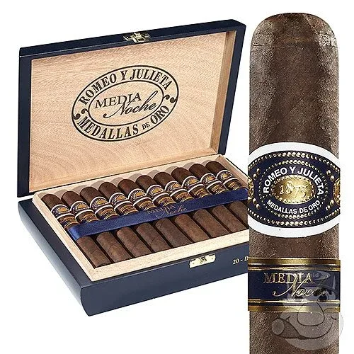 Romeo y Julieta Media Noche Toro (6.0"x52) Pack of 5