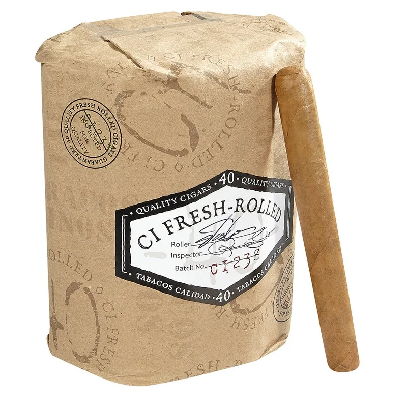 CI Fresh-Rolled Cuban Wheels Churchill (7.0"x50) Pack of 40