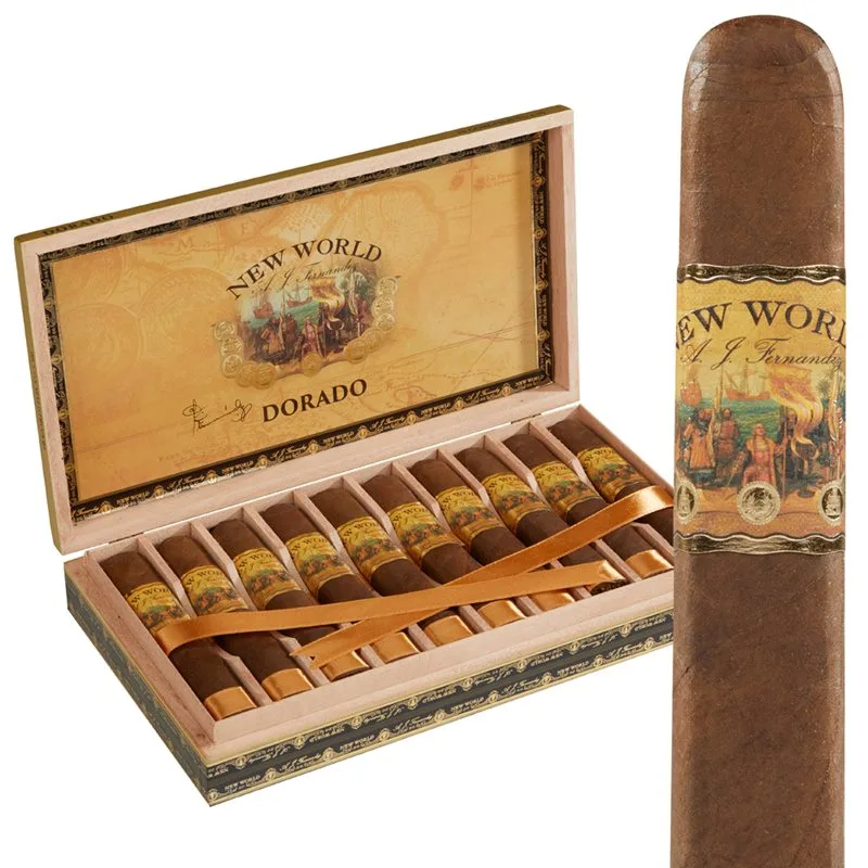 New World Dorado by AJ Fernandez Gordito (Gordo) (5.5"x60) Box of 10