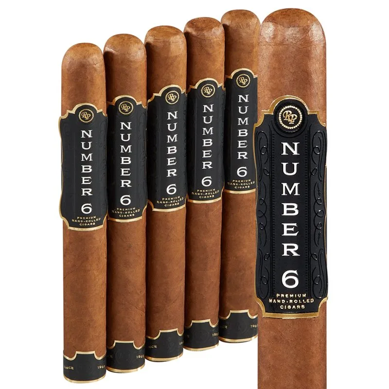 Rocky Patel Number 6 Toro (6.5"x52) Pack of 5