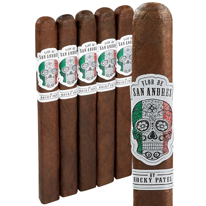Flor de San Andres by Rocky Patel Churchill -5-Pack (7.0"x50) Pack of 5