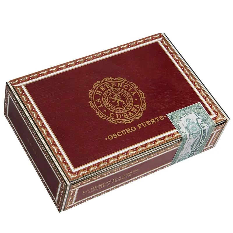 La Herencia Cubana Oscuro Fuerte Robusto (5.5"x54) Box of 20