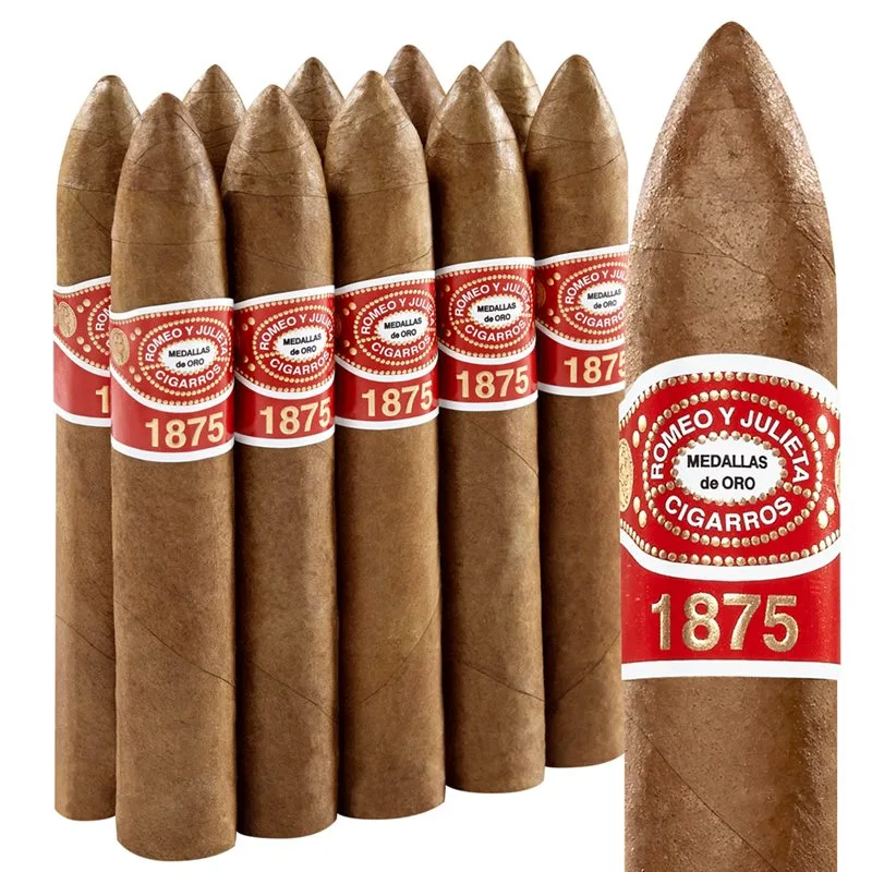 Romeo y Julieta 1875 Bully Belicoso (5.5"x52) Pack of 10
