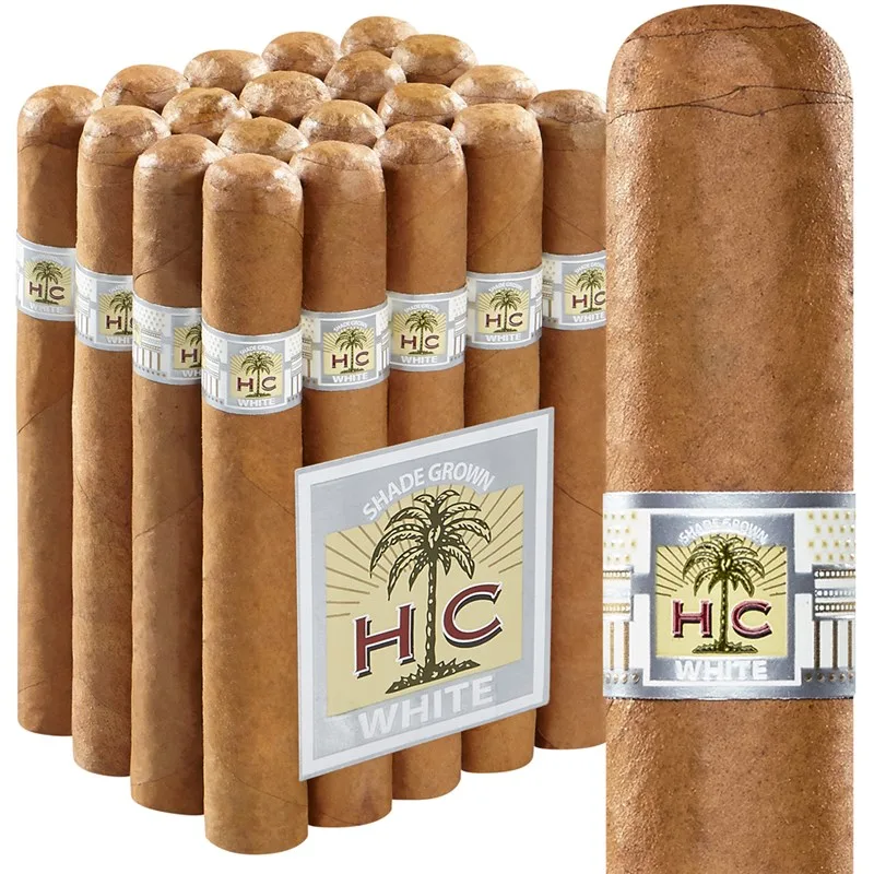 HC Series White Shade Grown Toro (6.5"x52) Pack of 20