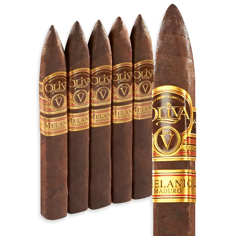 Oliva Serie 'V' Melanio Maduro Torpedo (6.5"x52) Pack of 5